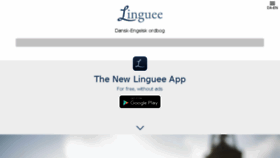 What Linguee.dk website looked like in 2016 (7 years ago)