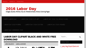 What Labordayimagesfree.com website looked like in 2016 (7 years ago)