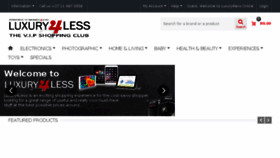 What Luxury4less.co.za website looked like in 2016 (7 years ago)