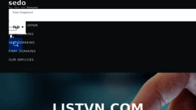 What Listvn.com website looked like in 2016 (7 years ago)