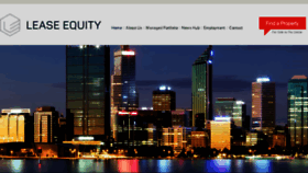 What Lease-equity.com.au website looked like in 2016 (7 years ago)
