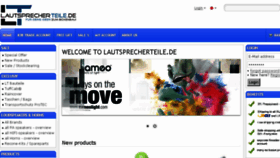 What Lautsprecherteile.de website looked like in 2016 (7 years ago)