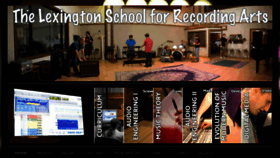 What Lexrecordingschool.com website looked like in 2016 (7 years ago)