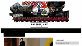 What Lasmolinas.com website looked like in 2016 (7 years ago)