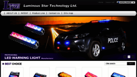 What Luminousstar.com website looked like in 2016 (7 years ago)