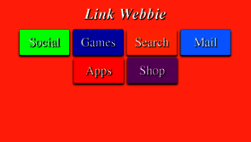 What Linkwebbie.com website looked like in 2016 (7 years ago)
