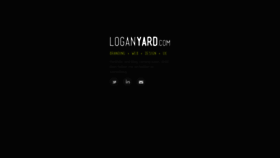 What Loganyard.com website looked like in 2016 (7 years ago)