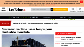 What Lesechos360.fr website looked like in 2016 (7 years ago)