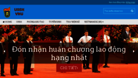 What Lms.ussh.edu.vn website looked like in 2016 (7 years ago)