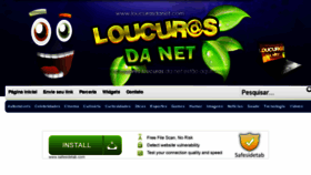 What Loucurasdanet.com website looked like in 2016 (7 years ago)