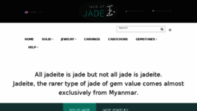 What Landofjade.com website looked like in 2016 (7 years ago)