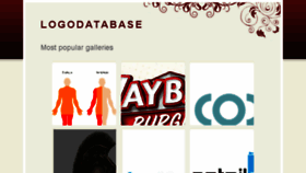 What Logodatabase.net website looked like in 2016 (7 years ago)