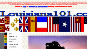 What Louisiana101.com website looked like in 2016 (7 years ago)