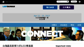 What Ledtaiwan.org website looked like in 2016 (7 years ago)