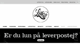 What Letterstoa.com website looked like in 2016 (7 years ago)
