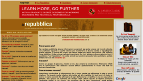 What Larepubblica.it website looked like in 2016 (7 years ago)