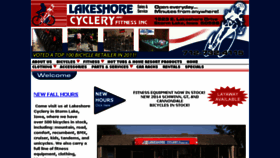 What Lakeshorecyclery.com website looked like in 2016 (7 years ago)