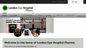 What Londoneyehospitalpharma.com website looked like in 2016 (7 years ago)