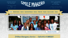 What Lismilemakers.com website looked like in 2016 (7 years ago)