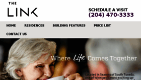 What Linklife.ca website looked like in 2016 (7 years ago)