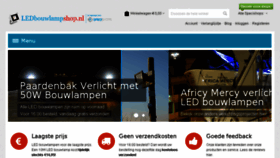 What Ledbouwlampshop.nl website looked like in 2016 (7 years ago)