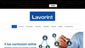 What Lavorint.it website looked like in 2016 (8 years ago)