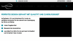 What Leuchthalsband.de website looked like in 2016 (7 years ago)