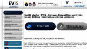 What Lithuanianborder.eu website looked like in 2016 (7 years ago)