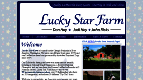 What Luckystarfarm.com website looked like in 2016 (7 years ago)