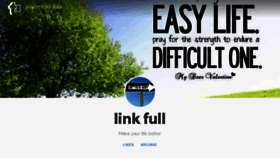 What Linkfull.info website looked like in 2016 (7 years ago)