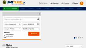 What Logitravel.pt website looked like in 2016 (9 years ago)