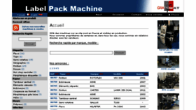 What Labelpackmachine.com website looked like in 2016 (7 years ago)