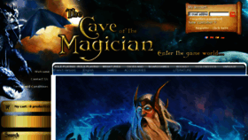 What La-caverne-du-mage.com website looked like in 2016 (7 years ago)