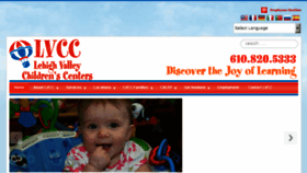 What Lvchildcare.org website looked like in 2016 (7 years ago)