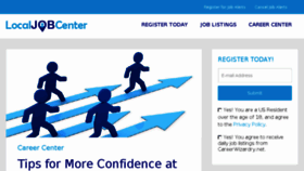 What Local-job-center.com website looked like in 2016 (7 years ago)