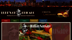 What Lukesofchicago.com website looked like in 2016 (7 years ago)