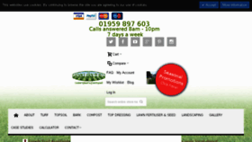 What Londonlawnturf.co.uk website looked like in 2016 (9 years ago)