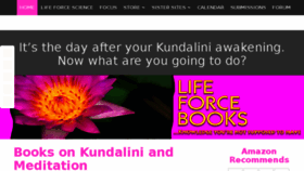 What Lifeforcebooks.com website looked like in 2016 (7 years ago)