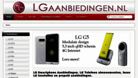 What Lgaanbiedingen.nl website looked like in 2016 (7 years ago)