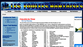 What Lesfouleesnantaises.fr website looked like in 2016 (7 years ago)