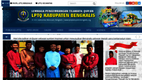 What Lptqkabupatenbengkalis.org website looked like in 2016 (7 years ago)