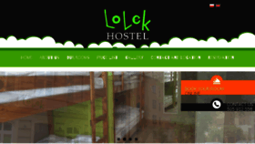 What Lolekhostel.pl website looked like in 2016 (7 years ago)