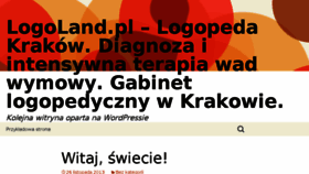 What Logoland.pl website looked like in 2016 (7 years ago)