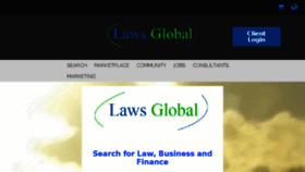 What Lawsglobal.com website looked like in 2016 (7 years ago)