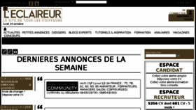 What Leclaireur-coiffeurs.com website looked like in 2016 (7 years ago)
