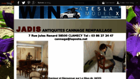 What Leblogdejadis.fr website looked like in 2016 (9 years ago)