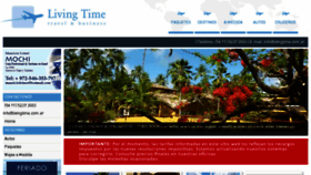 What Livingtime.com.ar website looked like in 2016 (7 years ago)