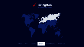 What Livingston.com website looked like in 2016 (7 years ago)