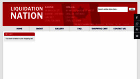 What Liquidationnation.ca website looked like in 2016 (7 years ago)