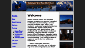 What Labradorcaribououtfitters.com website looked like in 2016 (7 years ago)